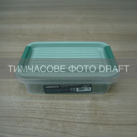 ARDESTO Контейнер для зберігання харчових продуктів ARDESTO Fresh 0.52л, пластик, прямокутна, зелений (AR1303G)