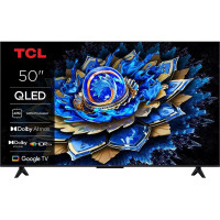 TCL Телевізор 50" TCL QLED 4K 60Hz Smart Google TV Black (50T69C)