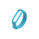 Ремешок для фитнес браслета BeCover Silicone для Xiaomi Mi Smart Band 5/6/7 Light Blue (707653)