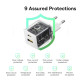 Зарядное устройство Baseus 1xUSB-C 20W + 1xUSB white + cable USB-C to USB-C 60W 1.0m (P10111608213-01)