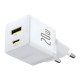 Зарядное устройство Baseus 1xUSB-C 20W + 1xUSB white + cable USB-C to USB-C 60W 1.0m (P10111608213-01)