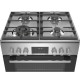 Bosch Bosch Cooker combined, 66L, 60x60cm, display, convection, cast-iron, WOK, inox (HXS59AI51Q)