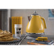 Delonghi Электрочайник DeLonghi Icona Capitals, 1.7л, нержавеющая сталь, желтый (KBOC2001Y)