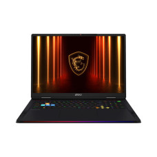 MSI Ноутбук Raider A18 HX A9WIG-212XUA UHD+ mini LED 120Hz, Ryzen 9 9955HX3D_16C_32T, 32GB, F1TB, NVD5080-16, DOS, чорний (9S7-182L72-212)