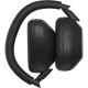 Sony WH-1000XM6 Headphones Over-ear BT 5.3, ANC, Hi-Res, AAC, LDAC, LC3, Wireless, Mic, Black (WH1000XM6B.E)