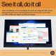 HP Монітор LCD 23.8" HP E24 G5 HDMI, DP, USB, IPS (6N6E9AA)