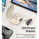 Наушники Choetech Open-ear з LED дисплеєм Beige (BH-T25-SK)