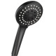 Deante Shower set Jasmin with bathtub thermostatic mixer, shower - 3 function, handle - on a slide bar, black (NAC_N4GT)