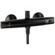 Deante Shower set Jasmin with bathtub thermostatic mixer, shower - 3 function, handle - on a slide bar, black (NAC_N4GT)