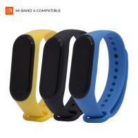 Ремінець до фітнес браслета Armorstandart комплект 3шт Xiaomi Mi Band 4/3 Sun Sky (ARM56233)