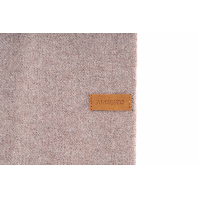 ARDESTO Blanket Leonardo Moon, 140x200cm, 5% cashemere, 40% wool, 35% acrylic, 20% poly, beige (ART0601LM)
