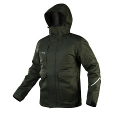 Neo Tools Куртка рабочая  "CAMO", размер XL (54), с мембраной из TPU, водостойкость 5000мм, световозвращающие элементы, капюшон (81-573-XL)