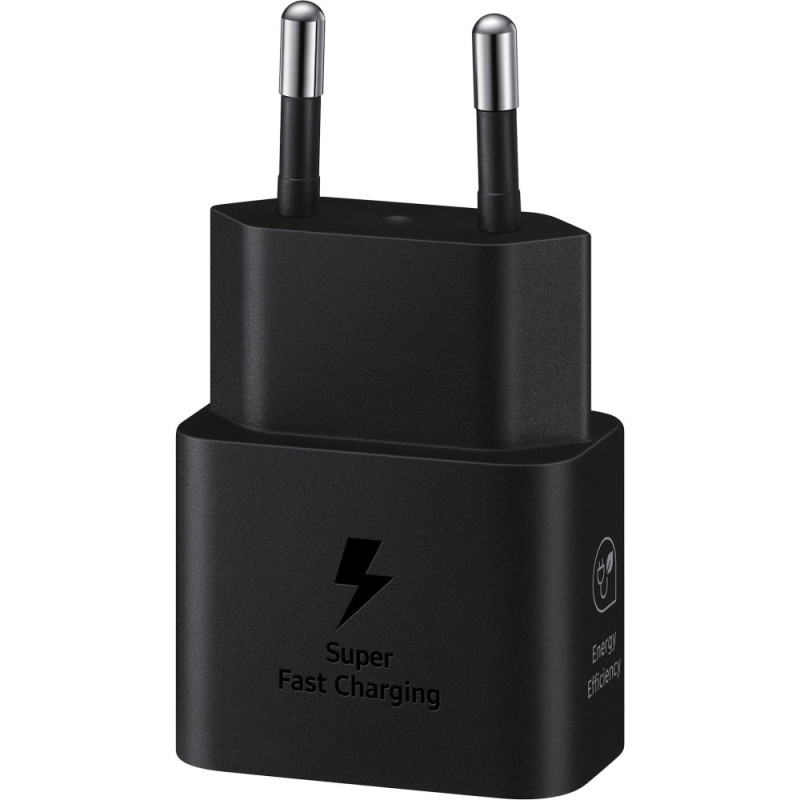 Samsung Wall Charger 25W USB-С, cable USB-C > USB-C, 1m, black (EP-T2510XBEGEU)