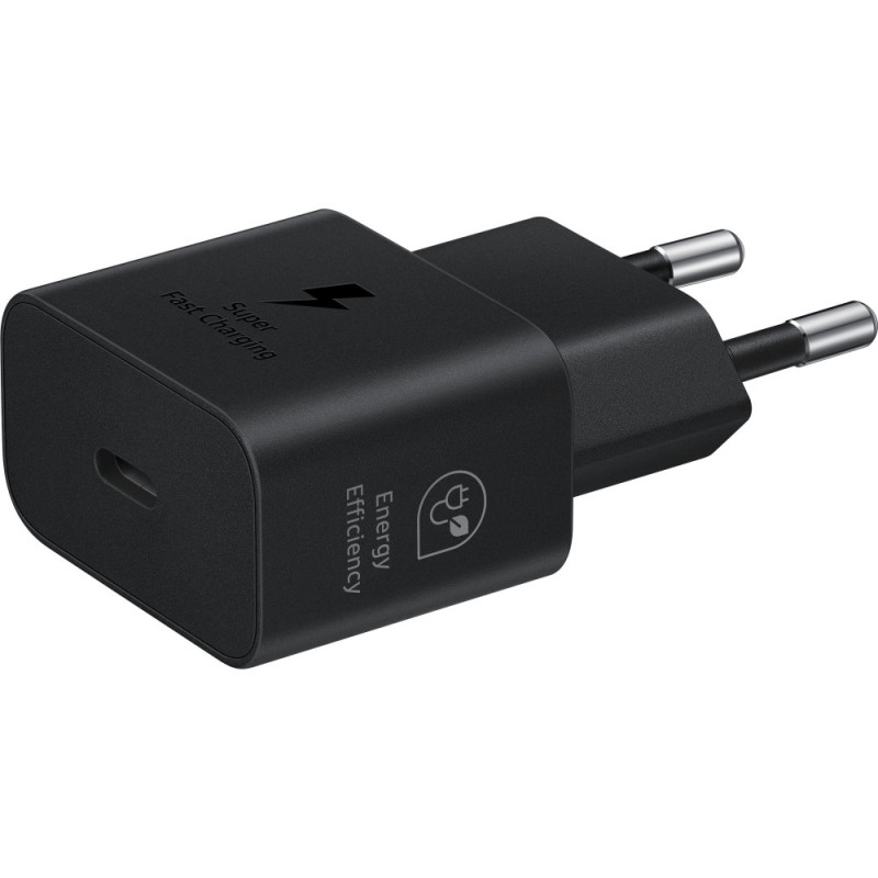 Samsung Wall Charger 25W USB-С, cable USB-C > USB-C, 1m, black (EP-T2510XBEGEU)