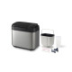 Panasonic bread maker 550W, programs-30, max weight -1.25kg, form-rectangle, МЕТАЛЛ, black (SD-YR2550STS)