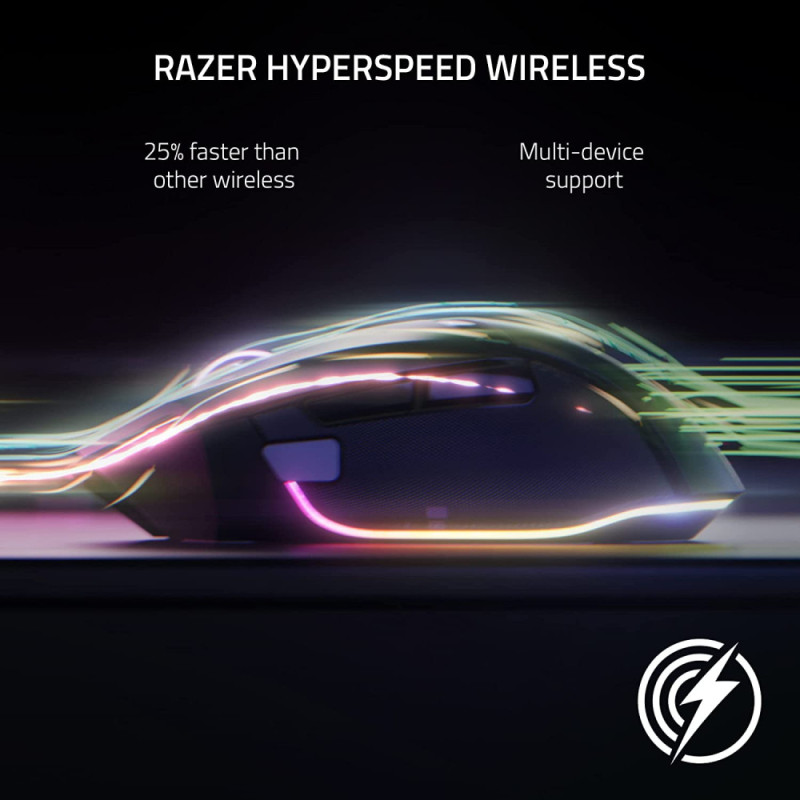 Razer Миша Basilisk V3 Pro WL White Edition (RZ01-04620200-R3G1)