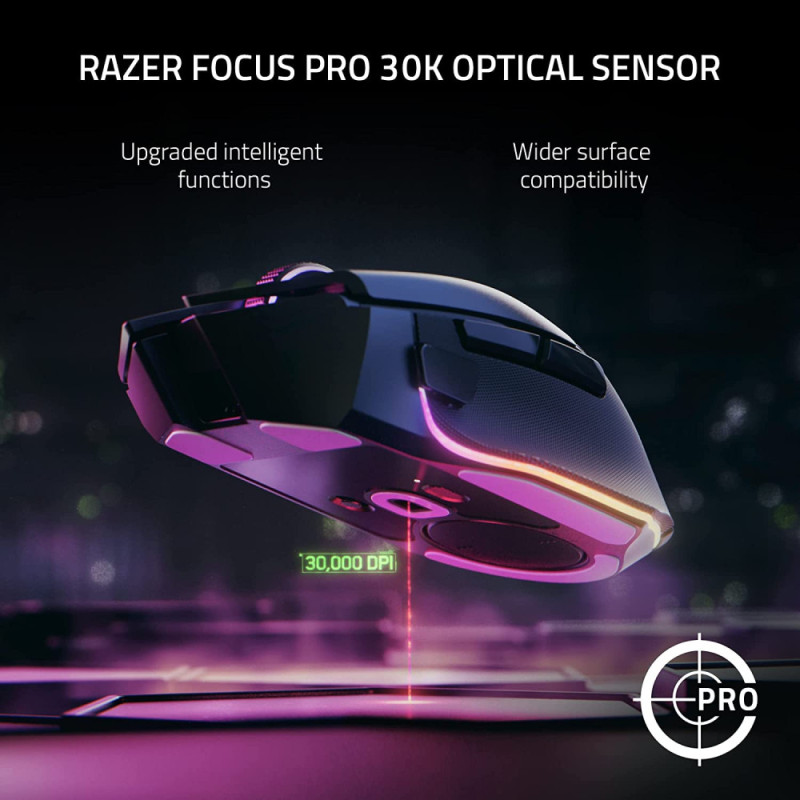 Razer Миша Basilisk V3 Pro WL White Edition (RZ01-04620200-R3G1)