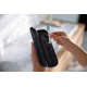 Philips toothbrush electric Sonicare Gemini 3100, 31th. fluct/min, nozzle-1, black (HX3673/14)