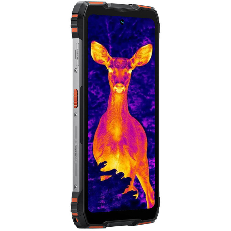 Blackview Смартфон Blackview ROCK 3 6.78' 8/256ГБ, 2SIM, 10000мА•год, чорний UA (з тепловізором) (6931548326052)