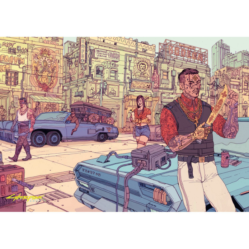 GoodLoot Puzzle Cyberpunk 2077: Valentinos puzzles 1500 pcs. pcs. (5908305231141)