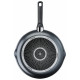 Tefal Сковорода з кришкою Day by Day, 20см, з кришкою, алюміній, бакеліт, скло, чорний (B5580223_SET)