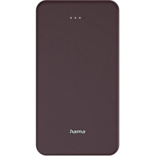 HAMA Акумулятор портативний літій-іонний Power Bank Hama 20000 мА·год, USB-C, USB-A, plum (00201715)