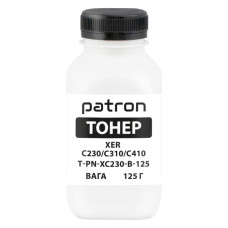 Тонер XER C230/C310/C410, 125 г, Black Patron (PN-XC230-B-125)