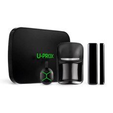 U-Prox MPX LE KF kit White security alarm system, MPX LE, PIR, WDC, Keyfob B4, wireless, black (4820261371017)