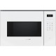 Bosch Bosch Microwave oven built-in, 25L, electronic control, 900W, grill, display, white (BEL554MW2)
