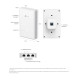 TP-Link Access Point EAP725 WALL BE3600, 1xGE, PoE (EAP725-WALL)