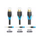 Кабель мультимедийный HDMI M to HDMI M 10.0m 4K30Hz black Vention (AACBL)