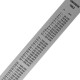 Tolsen ruler, stainless steel, 600mm (35028)