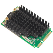 MikroTiK Wi-Fi адаптер High Power miniPCI-e card with MMCX connectors (R11e-5HnD)
