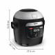 Tefal Tefal pressure cooker Multicook Actifry, 1334W, bowl-6l, sensore control, aluminum/plastic, black (MY741CF1)