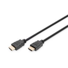 Digitus HDMI Premium High Speed Connection Cable, Type A M/M, 2.0m, w/Ethernet, Ultra HD, 4K@60Hz, gold, bl (DB-330123-020-S)