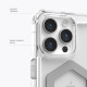 UAG Чехол для Apple iPhone 15 Pro Max Plyo Magsafe, Ice/Silver