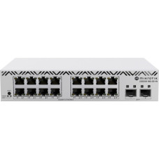 Комутатор мережевий Mikrotik CSS318-16G-2S+IN