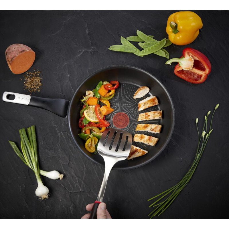 Tefal Fry pan Unlimited, 28cm, aluminum, black (G2550672)