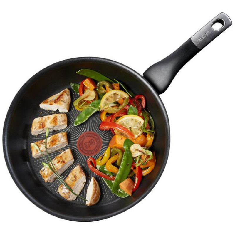 Tefal Fry pan Unlimited, 28cm, aluminum, black (G2550672)