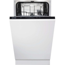 Gorenje Посудомийна машина вбудовувана, 9компл., A++, 45см, білий (GV520E15)