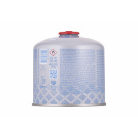 EL GAZ Gas cartridge ELG-800, butane 500 g, for gas burners, with double layer valve, disposable (104ELG-800)