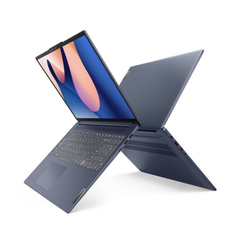 Ноутбук Lenovo IdeaPad Slim 5 16IAH8 (83BG0058RA); 16" WUXGA (1920x1200) IPS LED матовый , Intel Core i5-12450H (2.0 - 4.4 ГГц) , RAM 16 ГБ (Max 16 ГБ) , SSD 512 ГБ , Intel UHD Graphics , без ОП , Wi-Fi , Bluetooth , веб-камера , Без ОС , TPM , металл , 1.89 кг , синий , подсветка клавиатуры