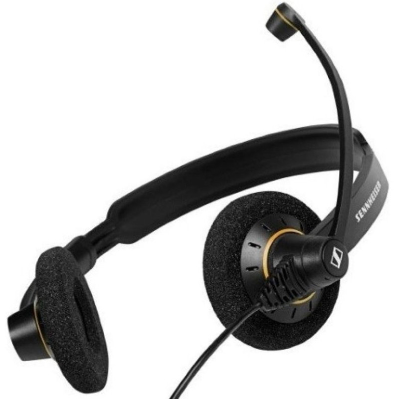 Sennheiser stereo On-Ear IMPACT SC 60 USB ML Headset, USB, unidirectional, Microsoft Teams certified, 2.1m, Black (1000551)