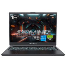 Gigabyte Notebook G6 16.0 FHD+ 165Hz, Intel i7-12650H, 16GB, F512GB, NVD4050-6, W11, black (G6_MF-G2KZ853SH)
