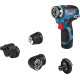 Bosch GSR 12V-35 FC Cordless drill-screwdriver 18V 2x3.0A h 20 35Nm 0 2200 rpm case ZP 2.1kg (0.601.9H3.000)