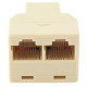 Сплиттер Atcom витой пары, UTP, 8P8C J-45 1port (female) to 2port (female) (12450)