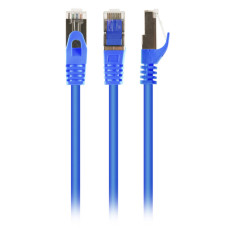 Патч-корд 1.5м S/FTP Cat 6A CU LSZH blue Cablexpert (PP6A-LSZHCU-B-1.5M)
