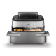 Philips Philips multi-oven Ovi Dual SteamFry 2750W, bowl-3+6L, touch control, 8 auto. programs, plastic/metal, grey (NA565/02)