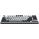 MSI Keyboard mechanical FORGE GK600 TKL W SKY UA 104key, mechanical Linear, USB-A, Wireless, Bluetooth, EN/UKR/RU, RGB, white (S11-43UAP01-HH9)