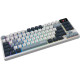 MSI Keyboard mechanical FORGE GK600 TKL W SKY UA 104key, mechanical Linear, USB-A, Wireless, Bluetooth, EN/UKR/RU, RGB, white (S11-43UAP01-HH9)